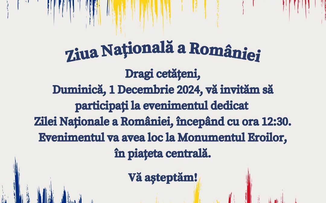 Techirghiol celebrează Ziua Națională a României